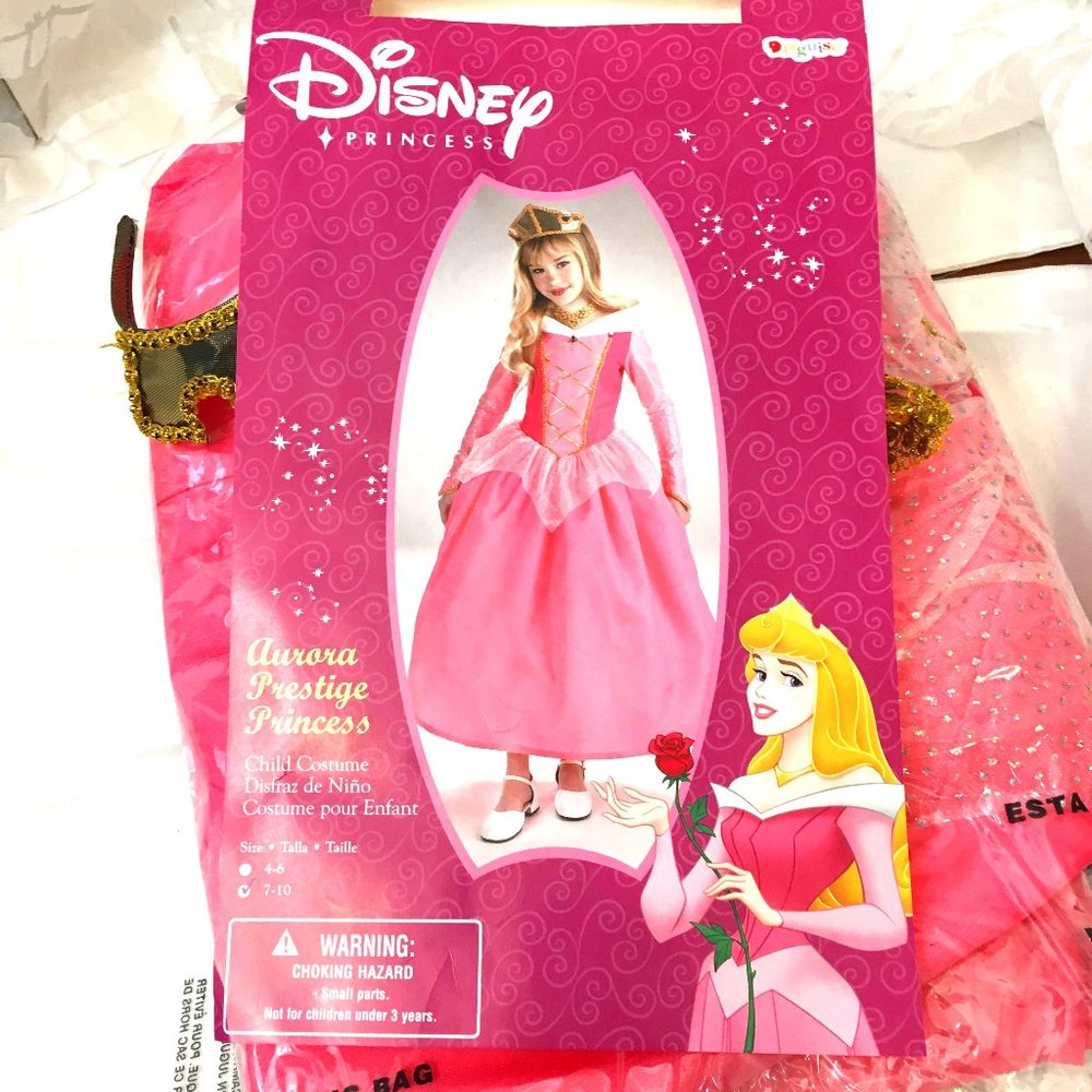 * Aurora Prestige Princess By Disney Disguise NWT size 7-10